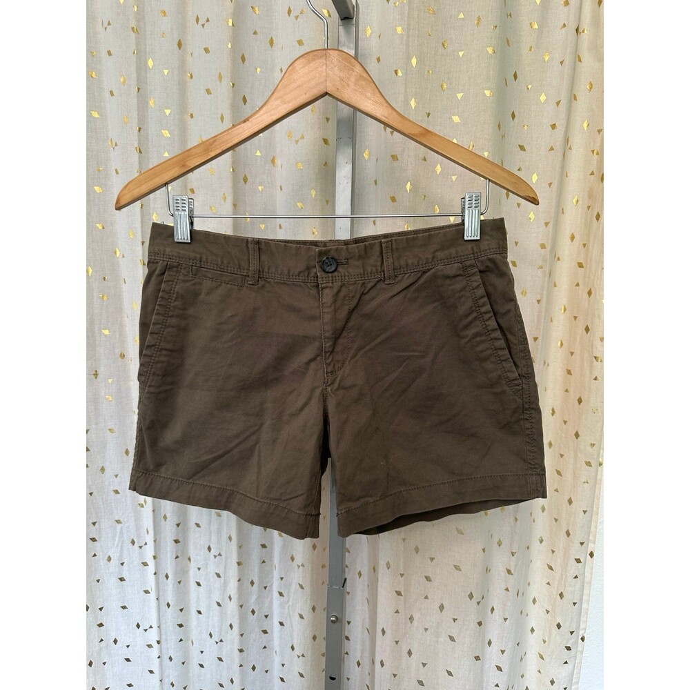 Banana Republic Factory Martin Fit Olive 056 Global Stretch City Chino Shorts 0